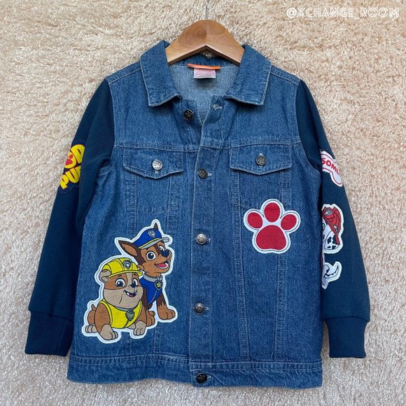 Paw Patrol Kids Denim Jacket 5T - Picture 12 of 13